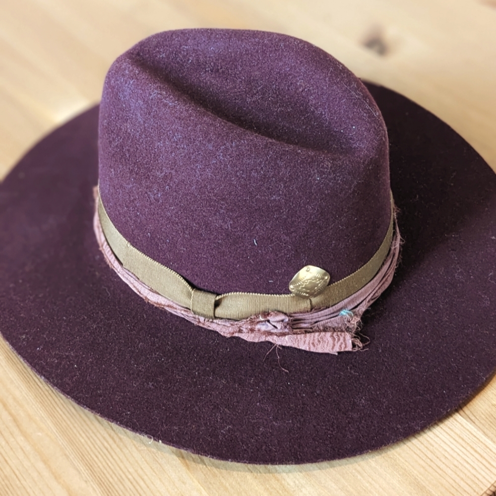 Custom Felt Fedora, Brim Width 5"